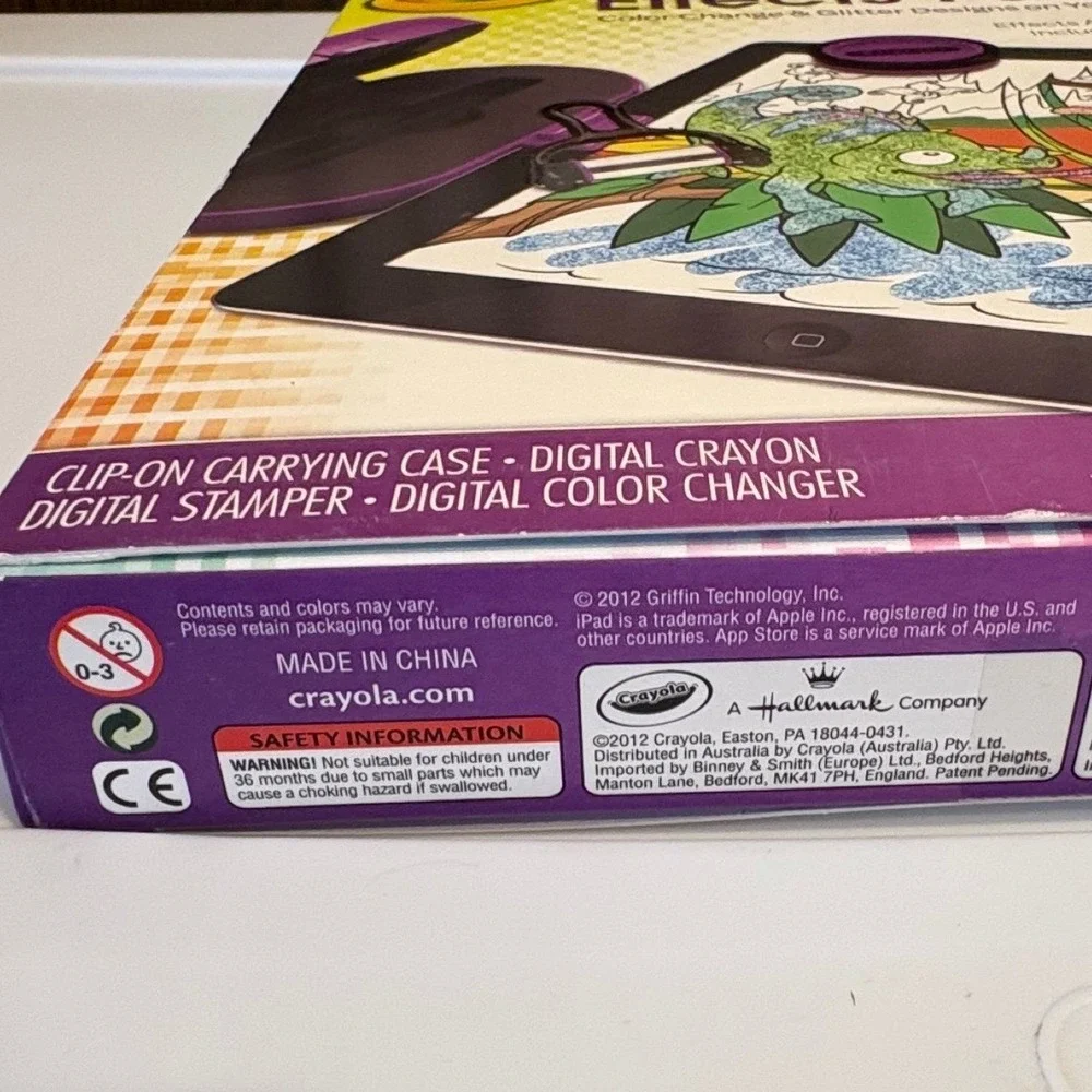 Crayola DigiTools Effects Pack iPad Digital Art Kit Purple 95-1012 New